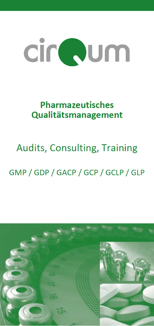 Titelseite des Flyers